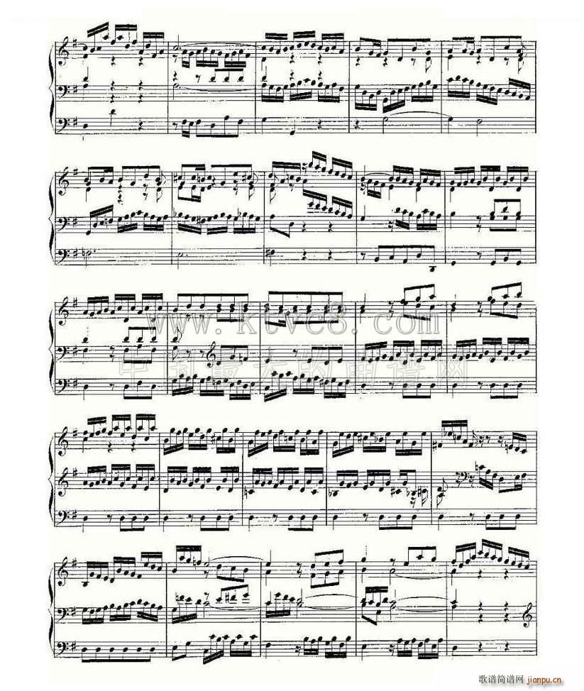 Prelude and Fugue in G Major BWV 541 L(fng)V(ʮּ)3