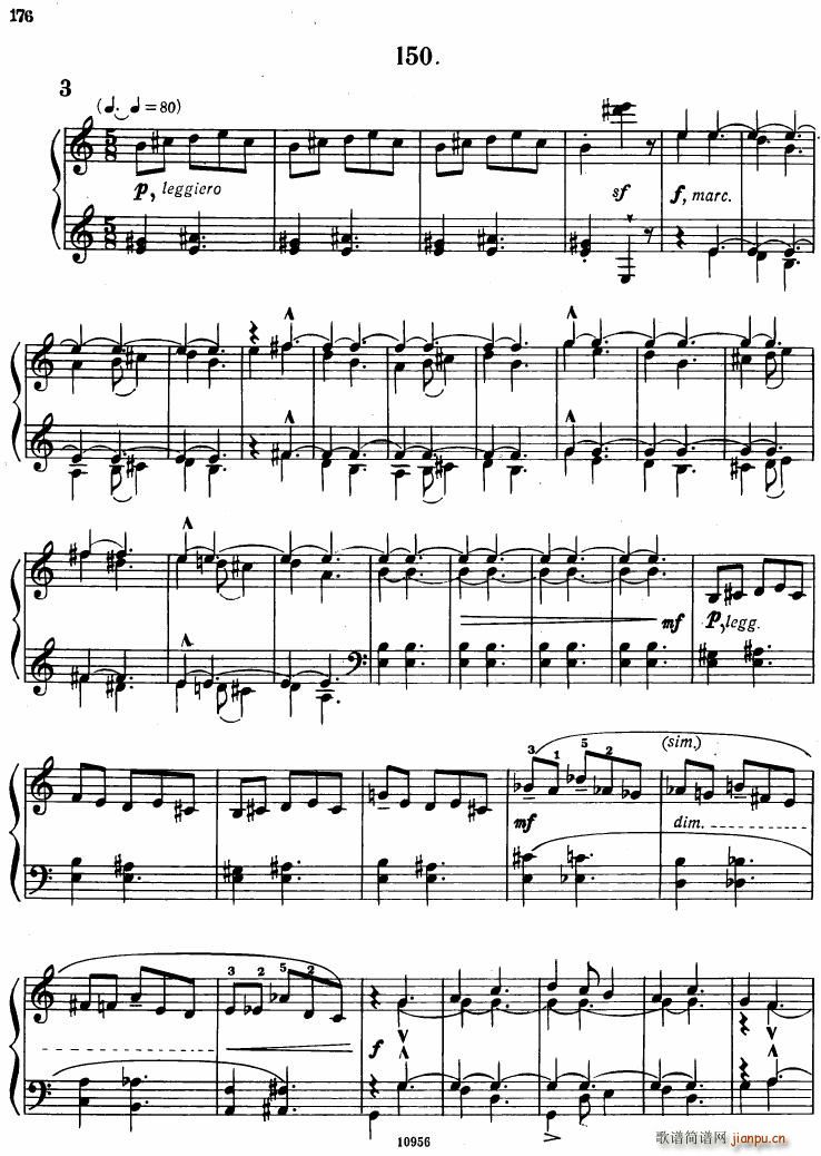Bartok SZ 107 Mikrokosmos for Piano 140 153(V)37