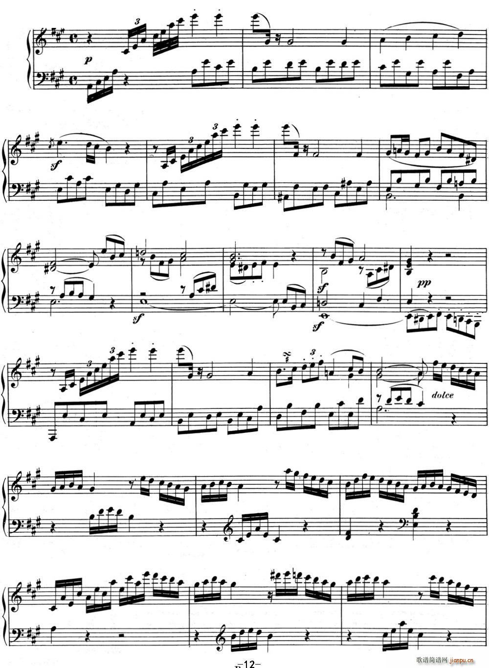 ؐQ02 A{ Op 2 No 2 A major(V)12