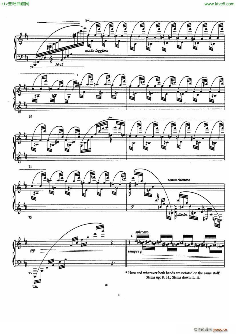 Etude No 3 La Campanella D aprs Paganini Liszt(V)5