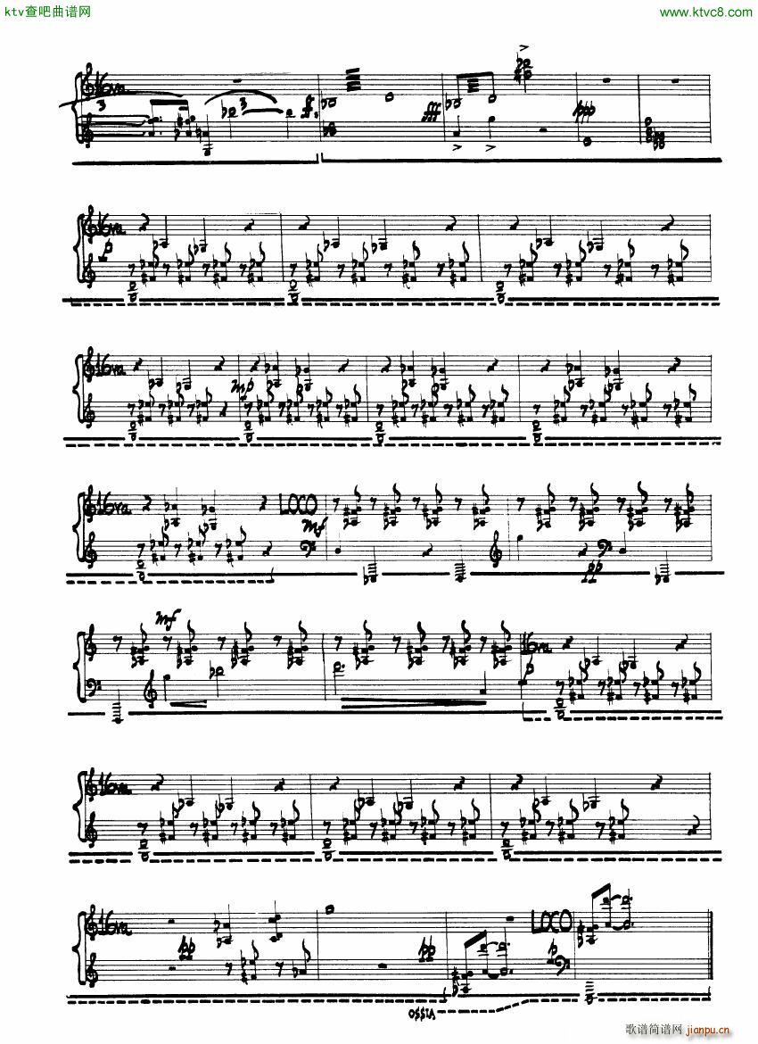 Cage Sonatas and Interludes for prepared piano(V)18