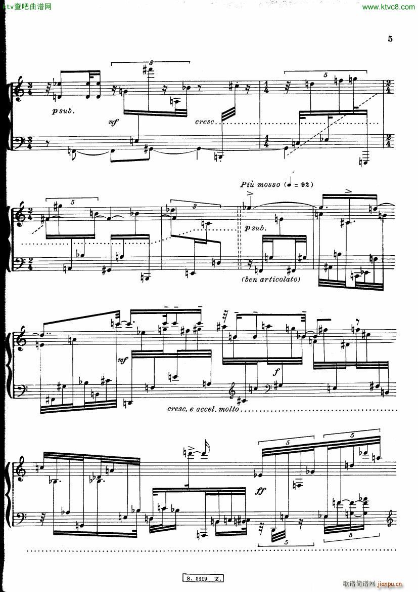 Berio Cinque Variazioni(V)6