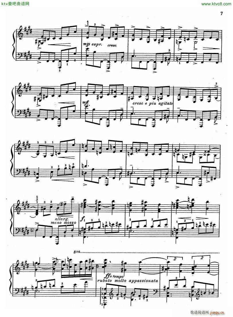 Chasins Three Chinese Pieces Narrative(V)6
