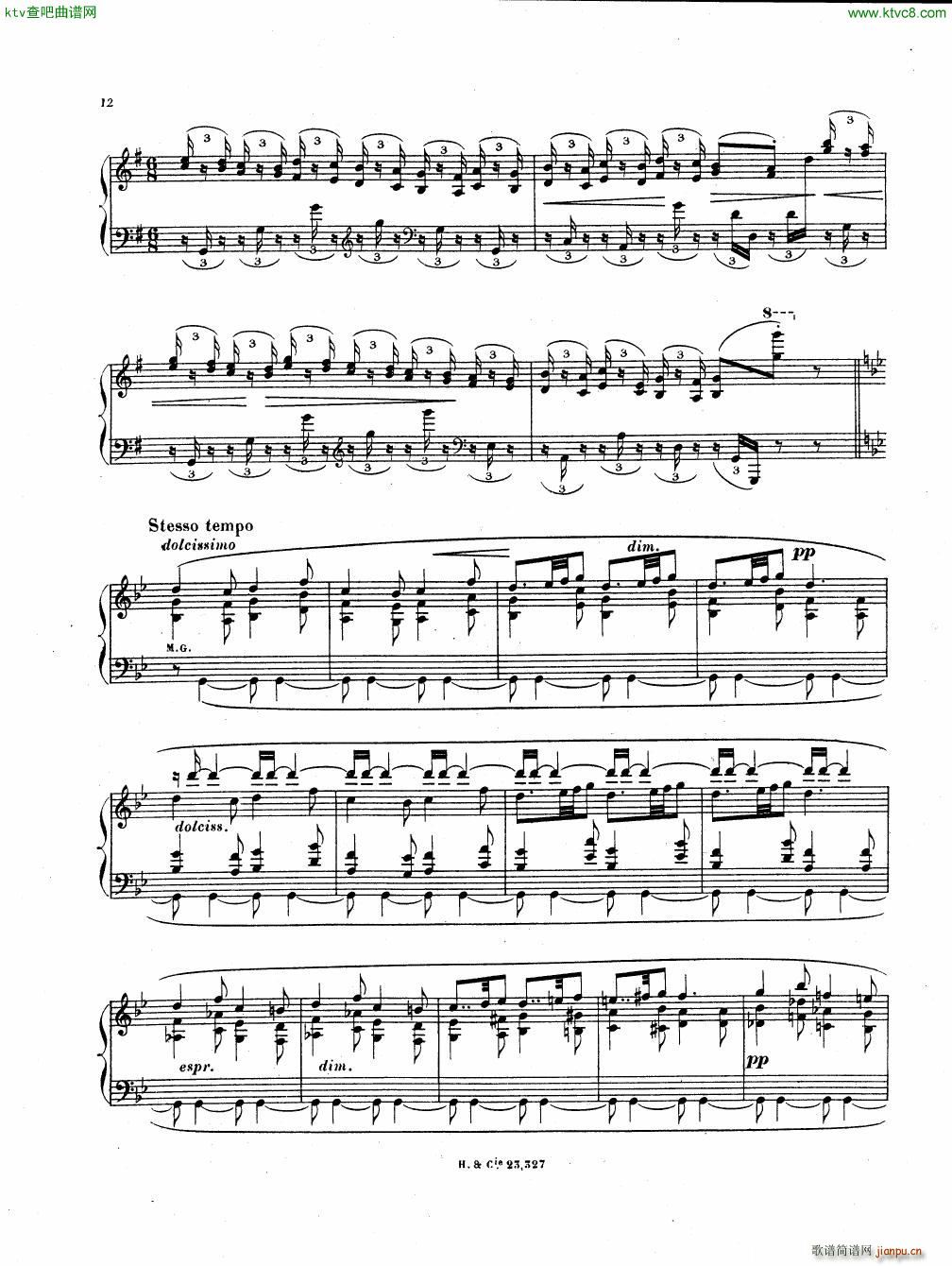 Hahn Reynaldo Piano sonatina(V)12