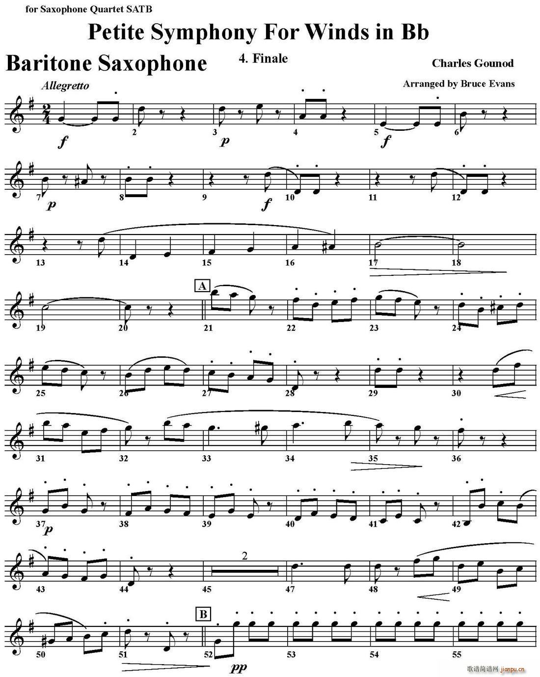 Petite Symphony For Winds in Bb  ϵ_˹(V)1