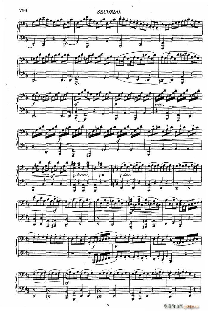 Beethoven op 6 Sonata 2 pno(V)7