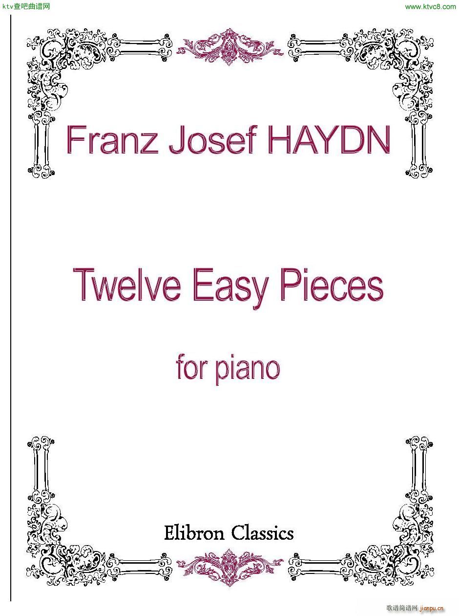 Haydn Twelve Easy Pieces For Piano(V)1