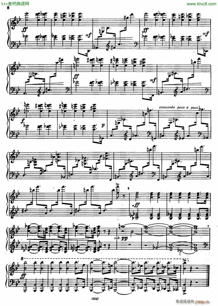 Flyarkovsky 6 preludes and fugues(V)8