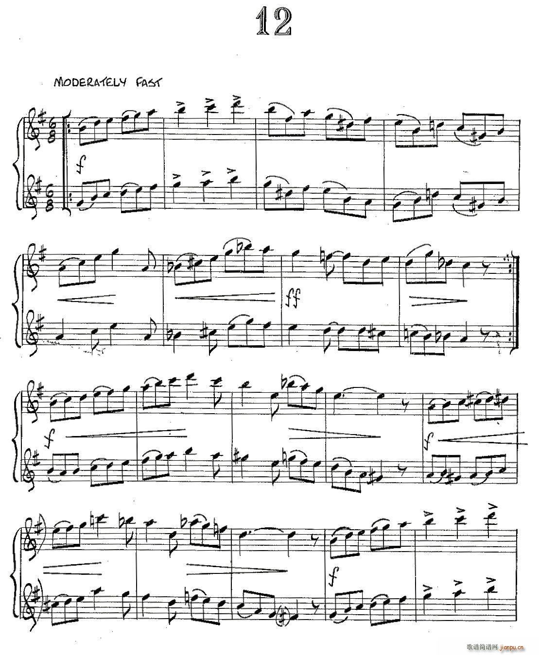 Jazz Conception For Saxophone Duets 12 (V)1