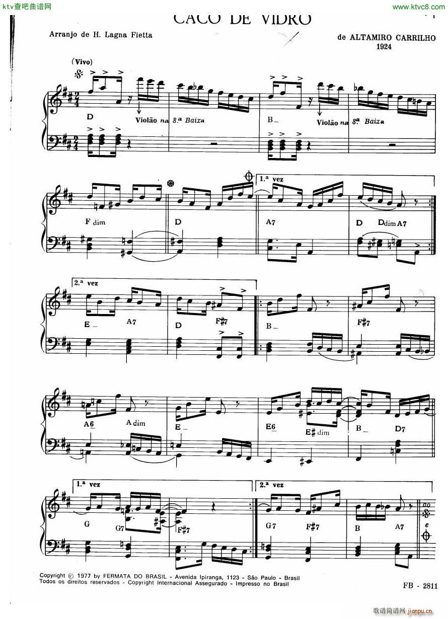 Centenrio do Choro Vol 1 20 Choros Para Piano(V)9