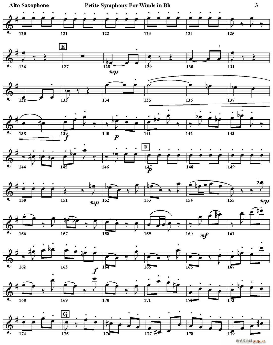 Petite Symphony For Winds in Bb  _˹(V)3