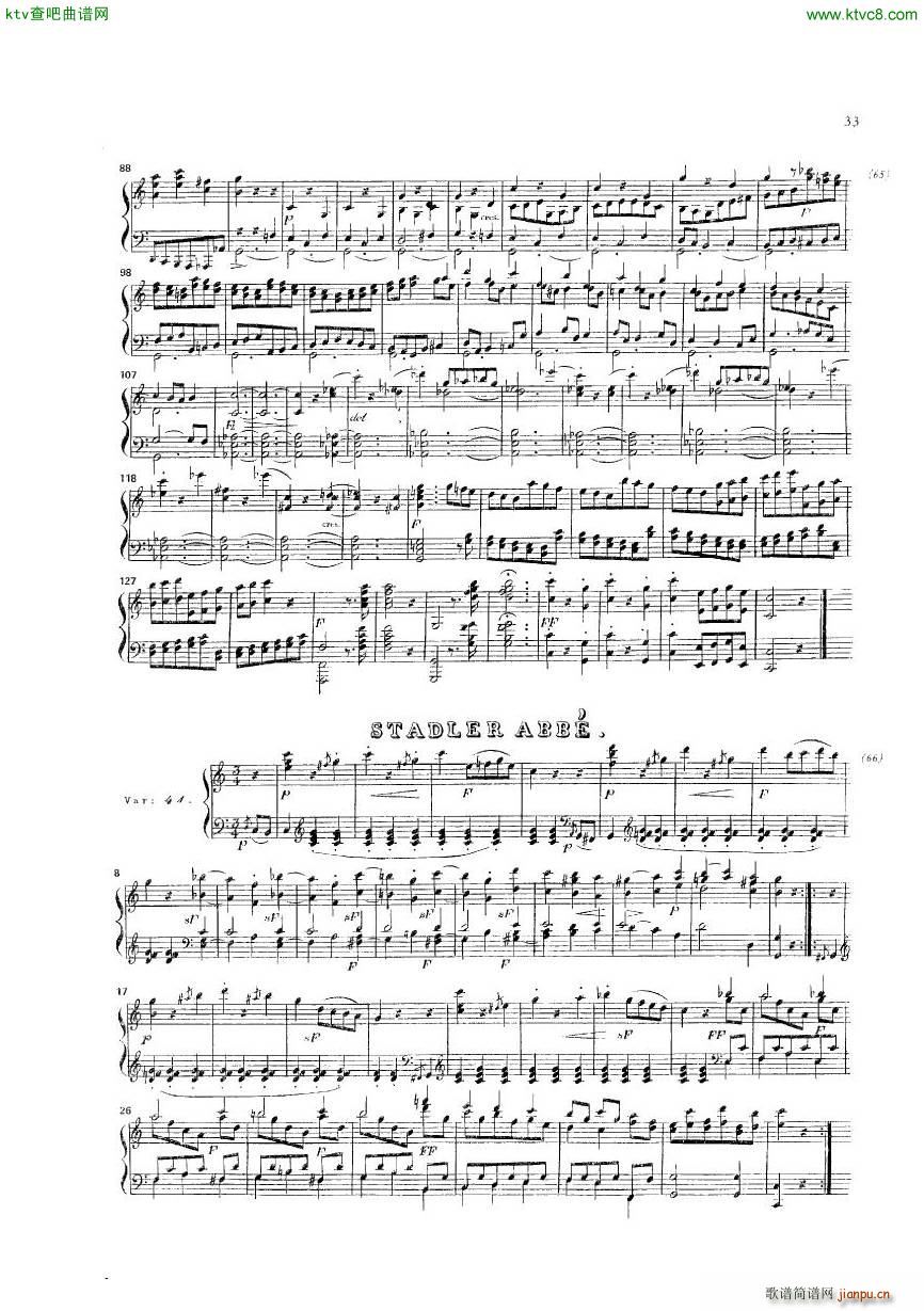 Diabelli Variationen(V)39