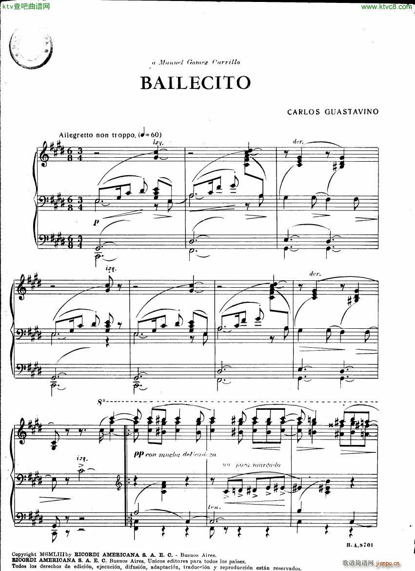 Guastavino Bailecito(V)1