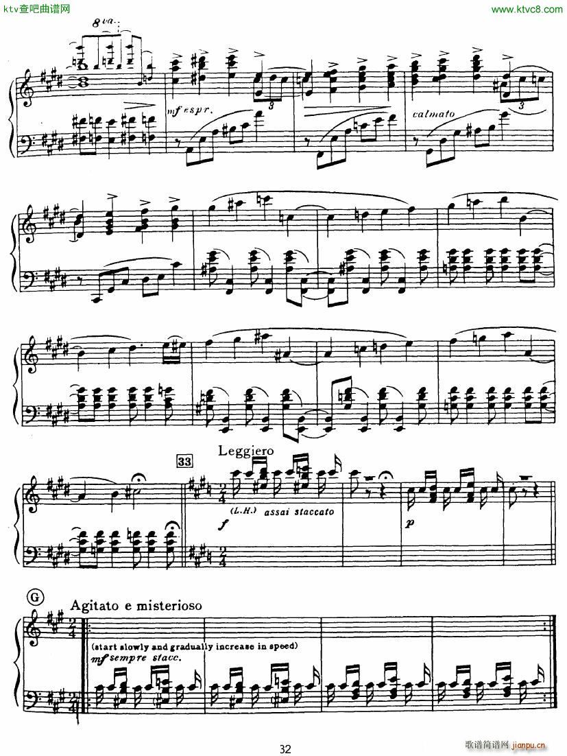 Rhapsody in Blue in Bb major Duet(V)32
