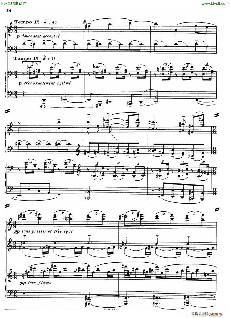 Auric Partita for two pianos(V)24