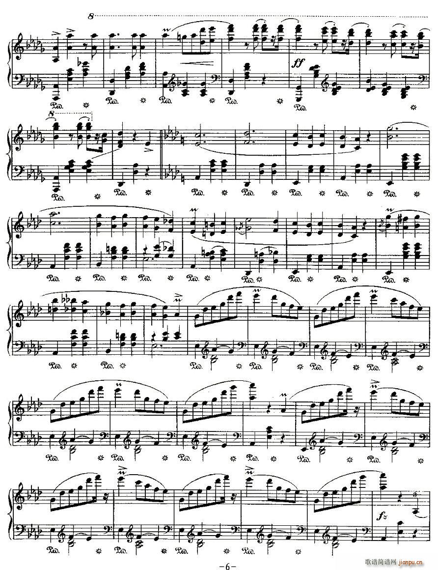 valse brillanteOp.34, No.1(ʮּ)6