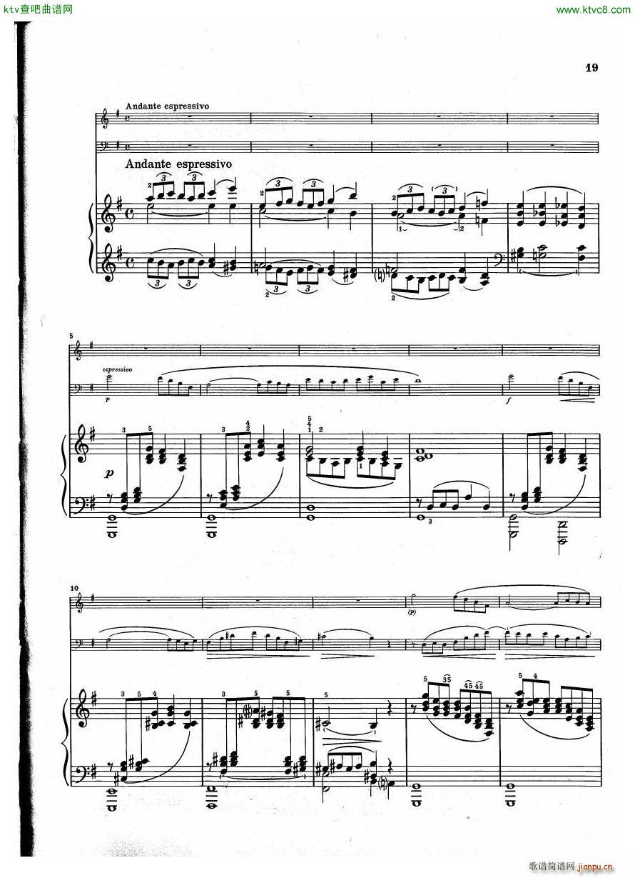 Debussy Trio en Sol(V)19