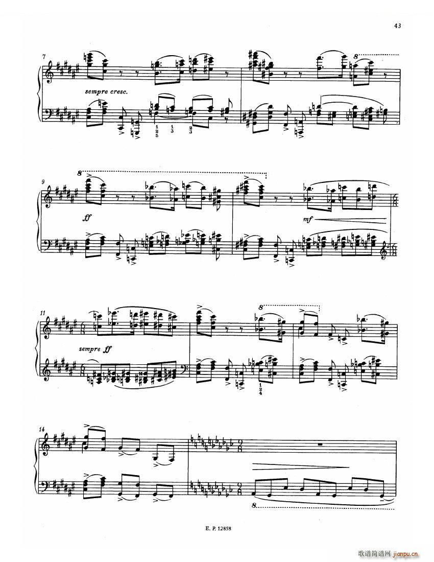 Faure 13 Barcarolle(V)45