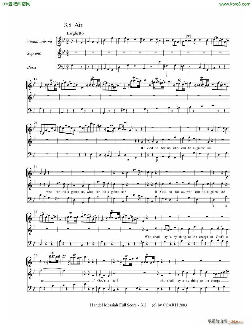 G F Handel Messiah Open Score (V)21