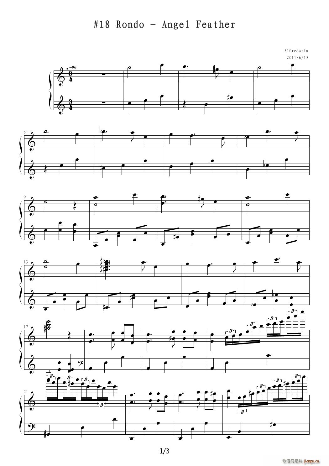 18 Rondo Angel Feather C{(V)1