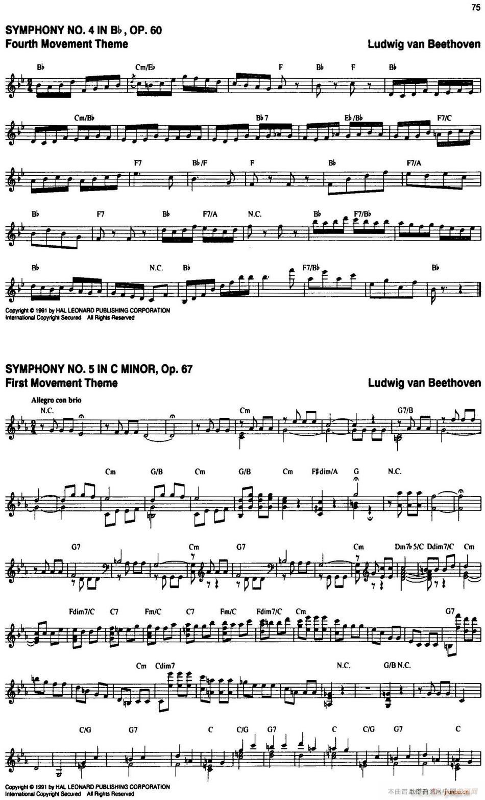 The Real Little Classical Fake Book P61 80(ʮ�ּ�����)15