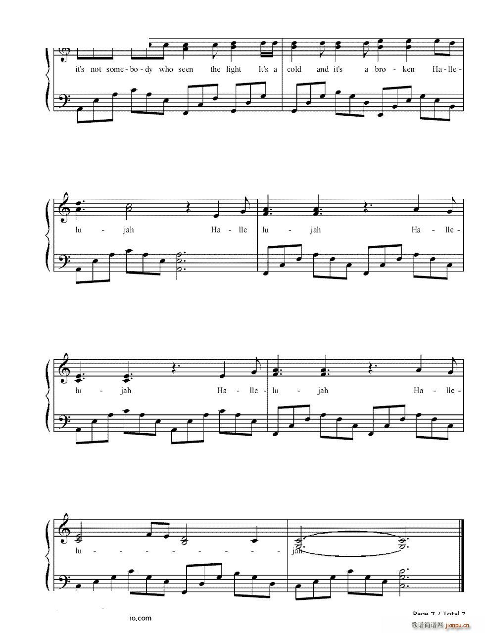 Hallelujah(V)7