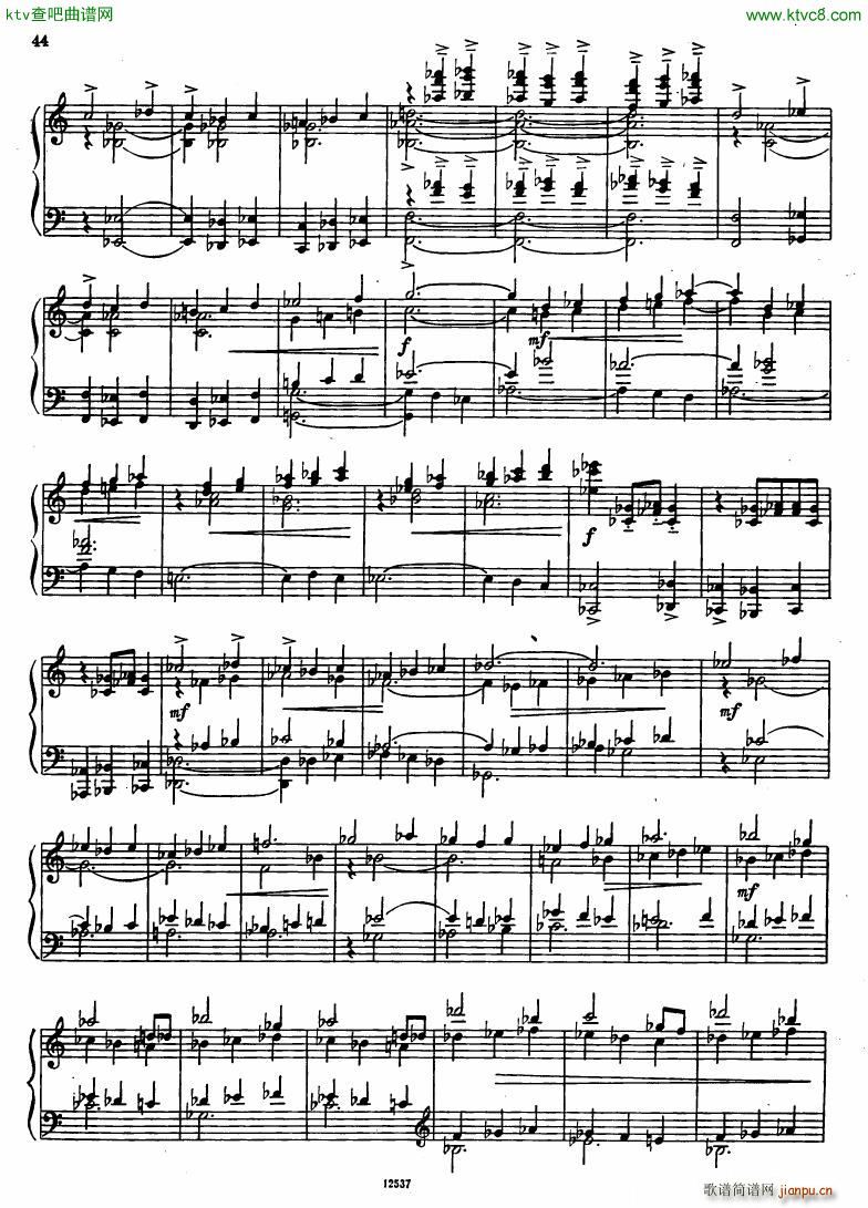 Flyarkovsky 6 preludes and fugues(V)44