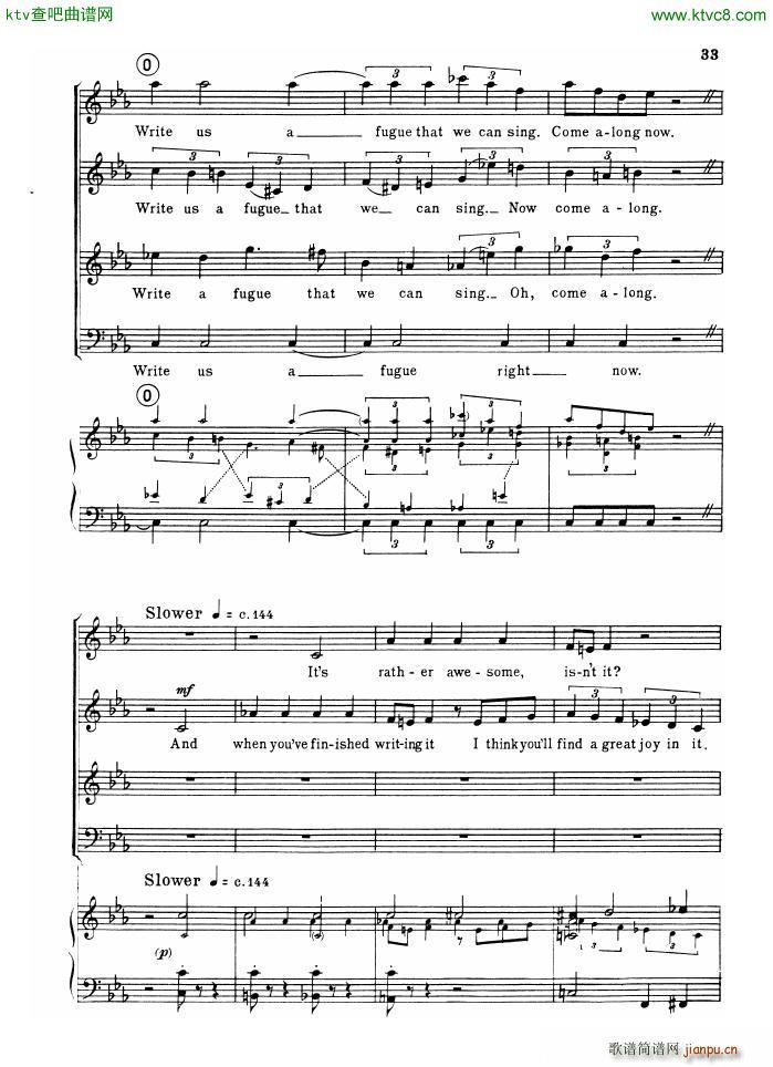 Gould Glenn So you want to write a fugue(V)31