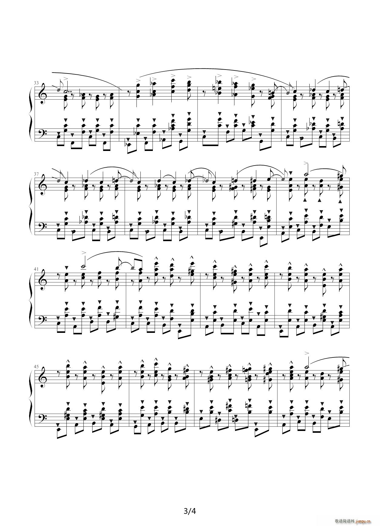Chopin Ф  Op 25 No 4  C{(V)3