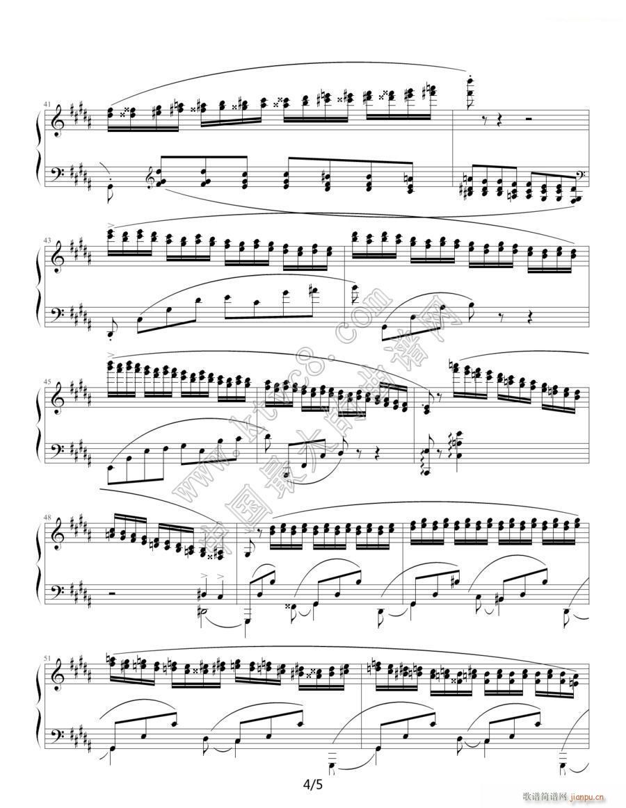 Ф Op 25 No 6 4(V)1