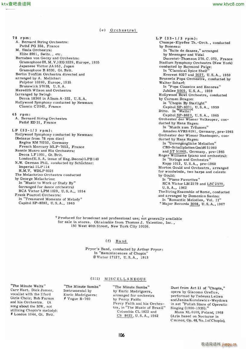 chopin minute waltz transcriptions collection (V)53