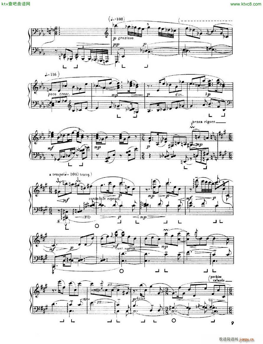 Enescu op 24 No 3 Piano sonata No 3(V)9