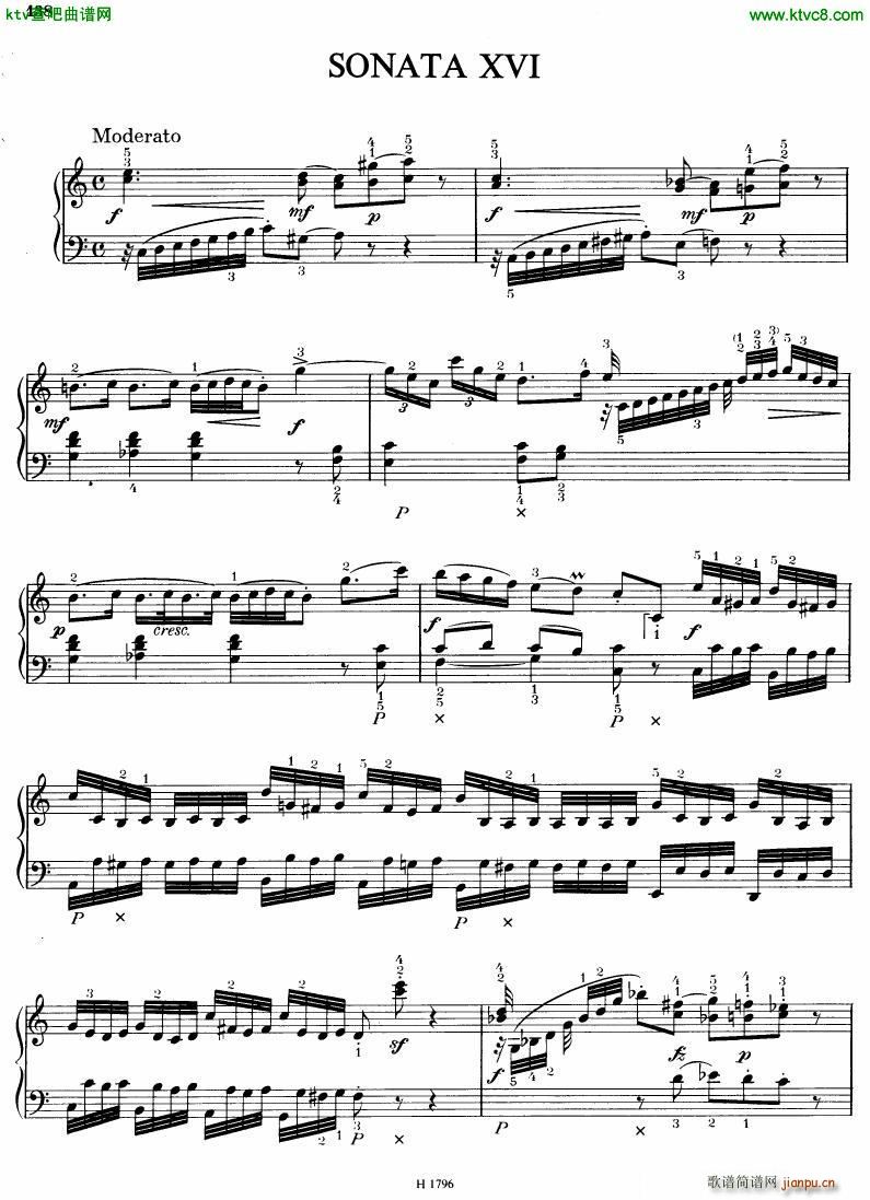 Benda 16 Sonatas (V)9