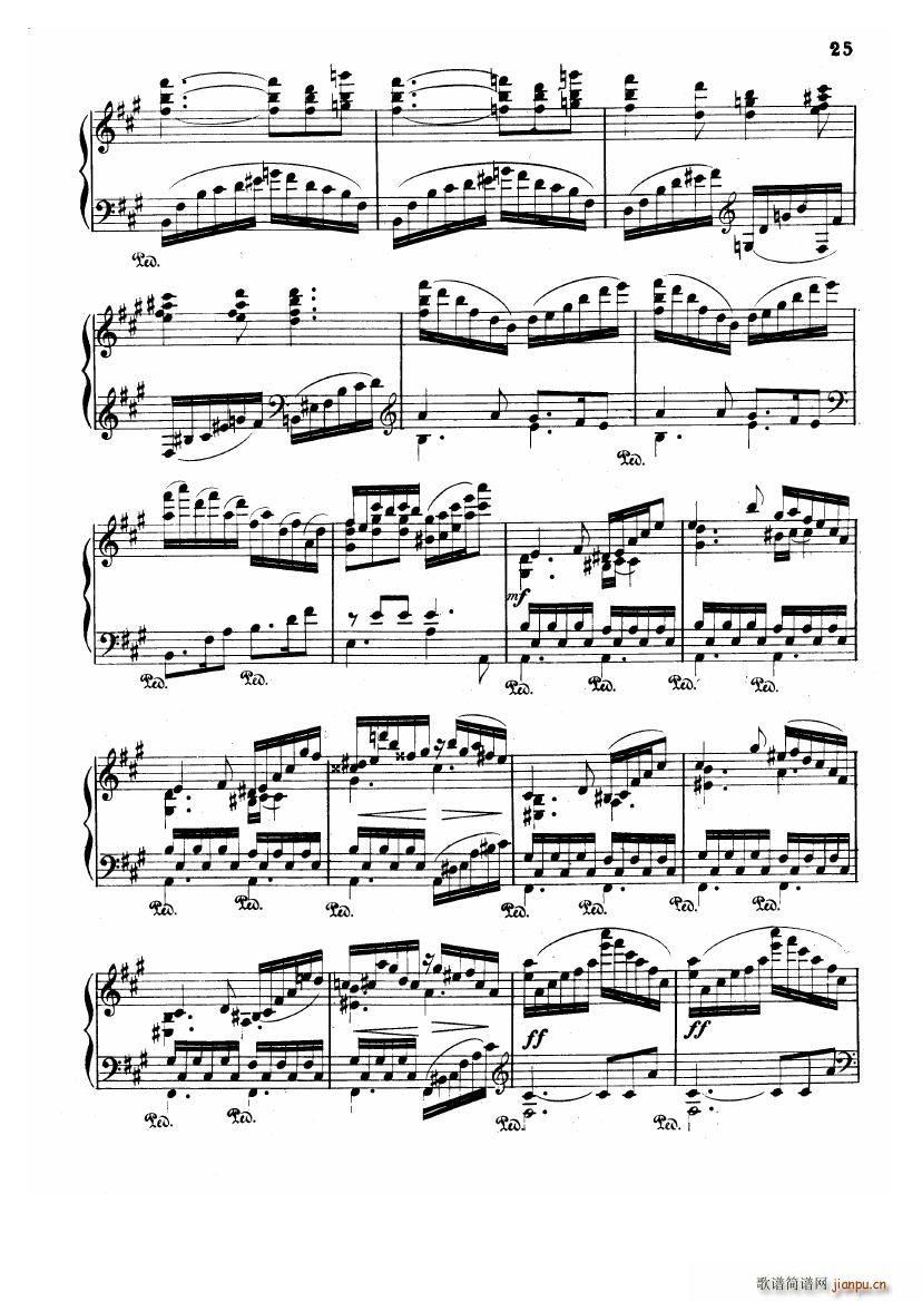 Albeniz op 72 Piano Sonata no 4(V)25