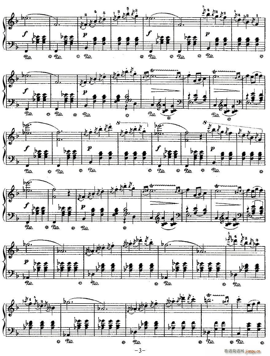 valse brillanteOp.34, No.3(ʮּ)3