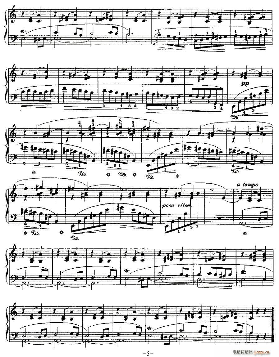 valse brillanteOp.34, No.2(ʮּ)5