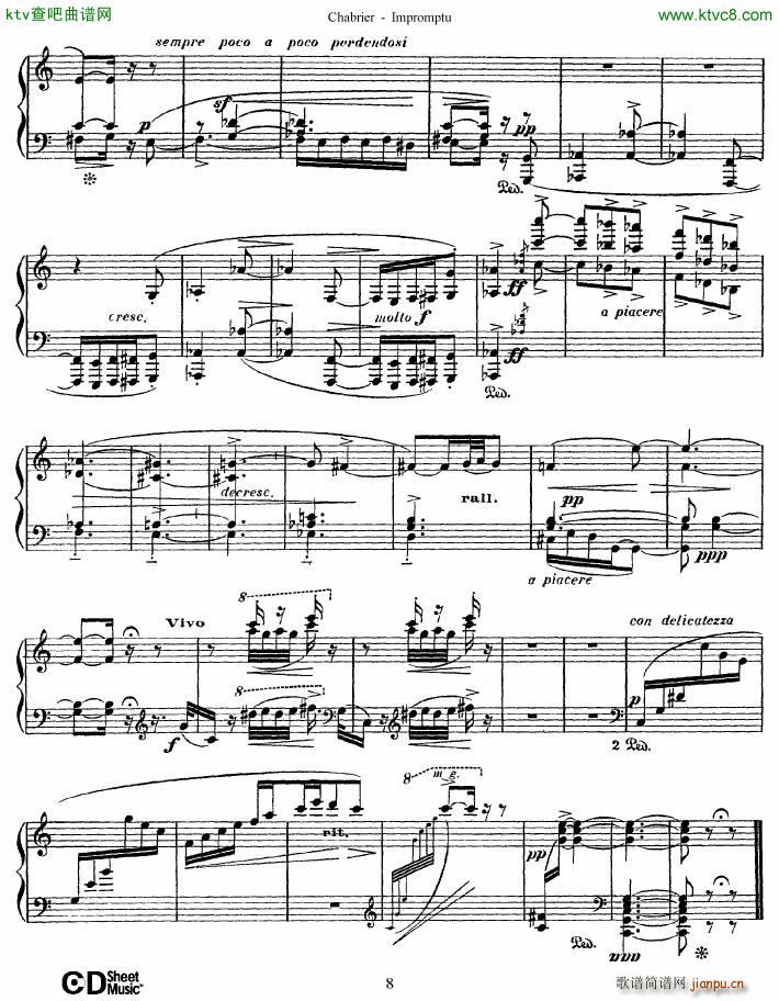Chabrier Impromptu(V)8