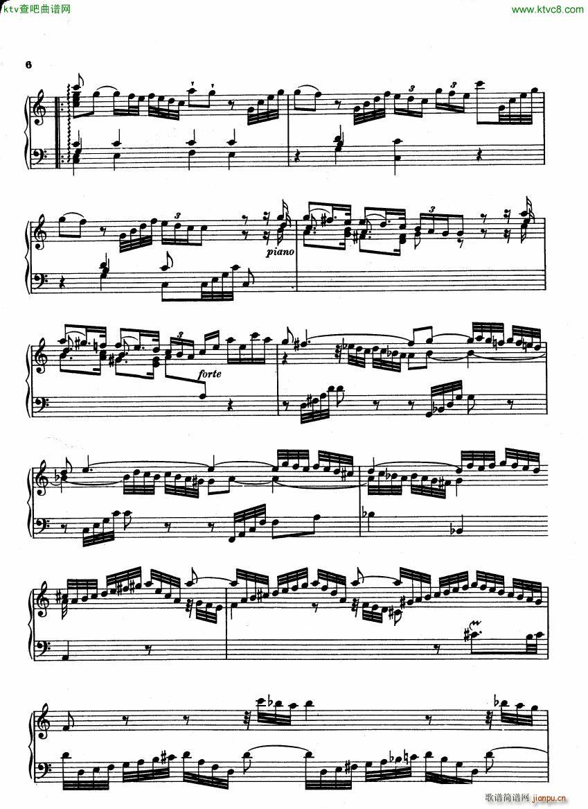 Bach CPE 6 Wurttemberg Sonatas(V)3