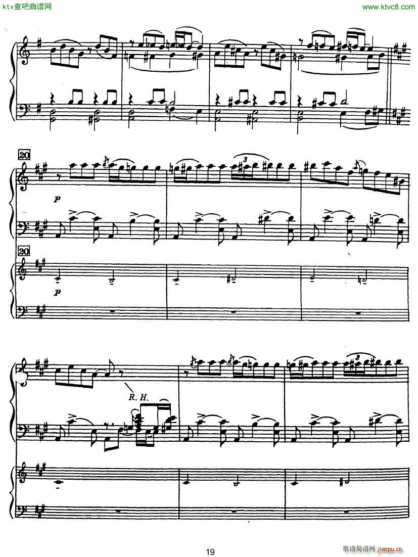 Rhapsody in Blue in Bb major Duet(V)19