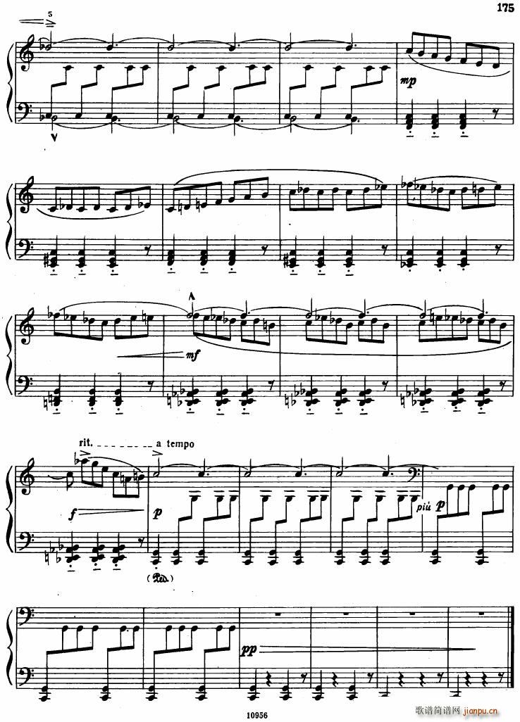 Bartok SZ 107 Mikrokosmos for Piano 140 153(V)36