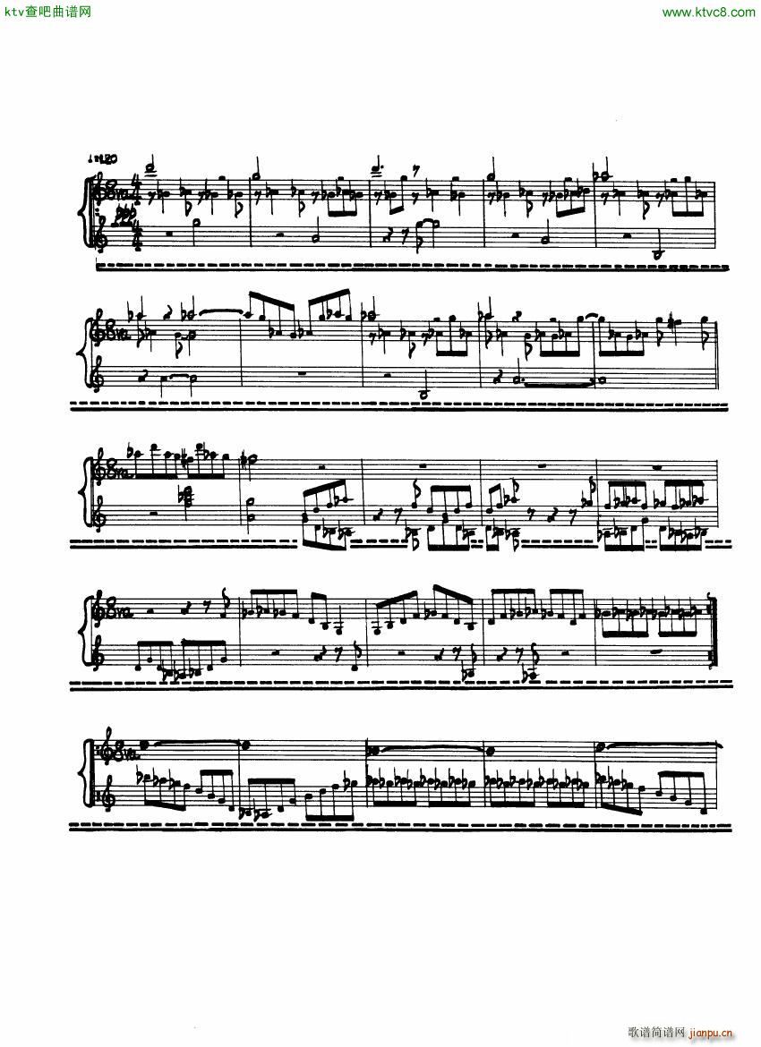 Cage Sonatas and Interludes for prepared piano(V)34