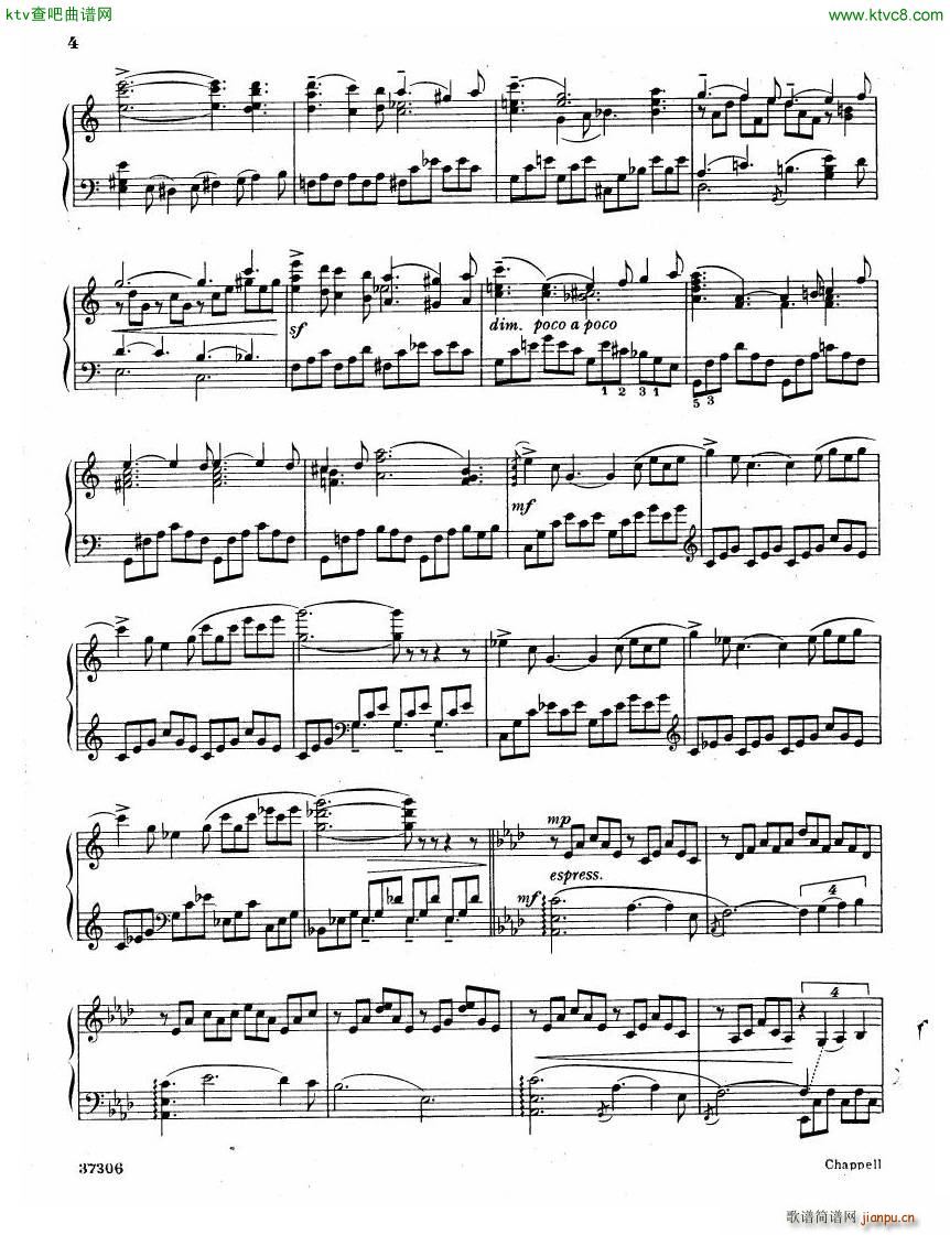 Coates The Three Elizabeths Piano Suite(V)5
