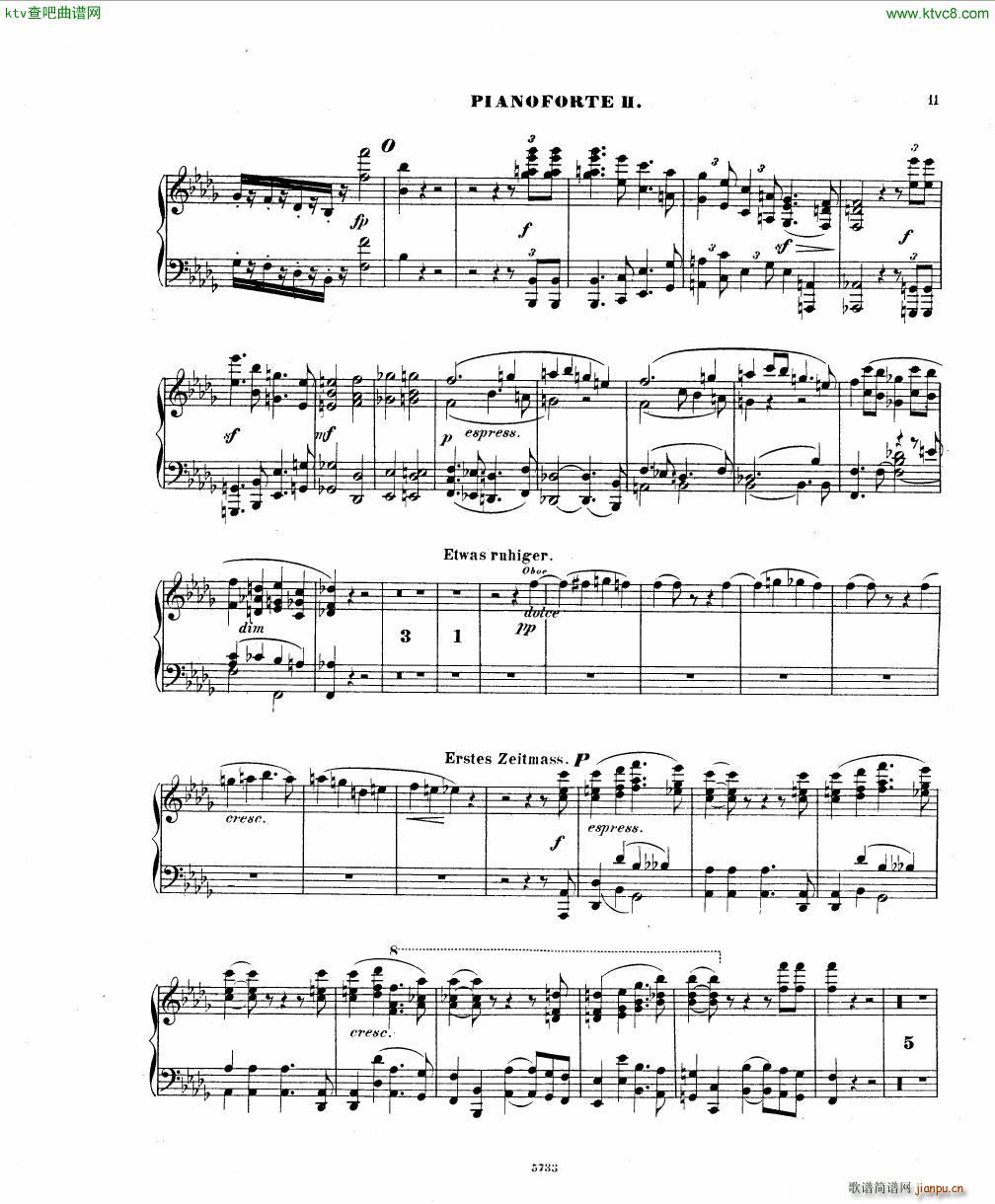 Fuchs Piano concerto Op 27 II(V)10