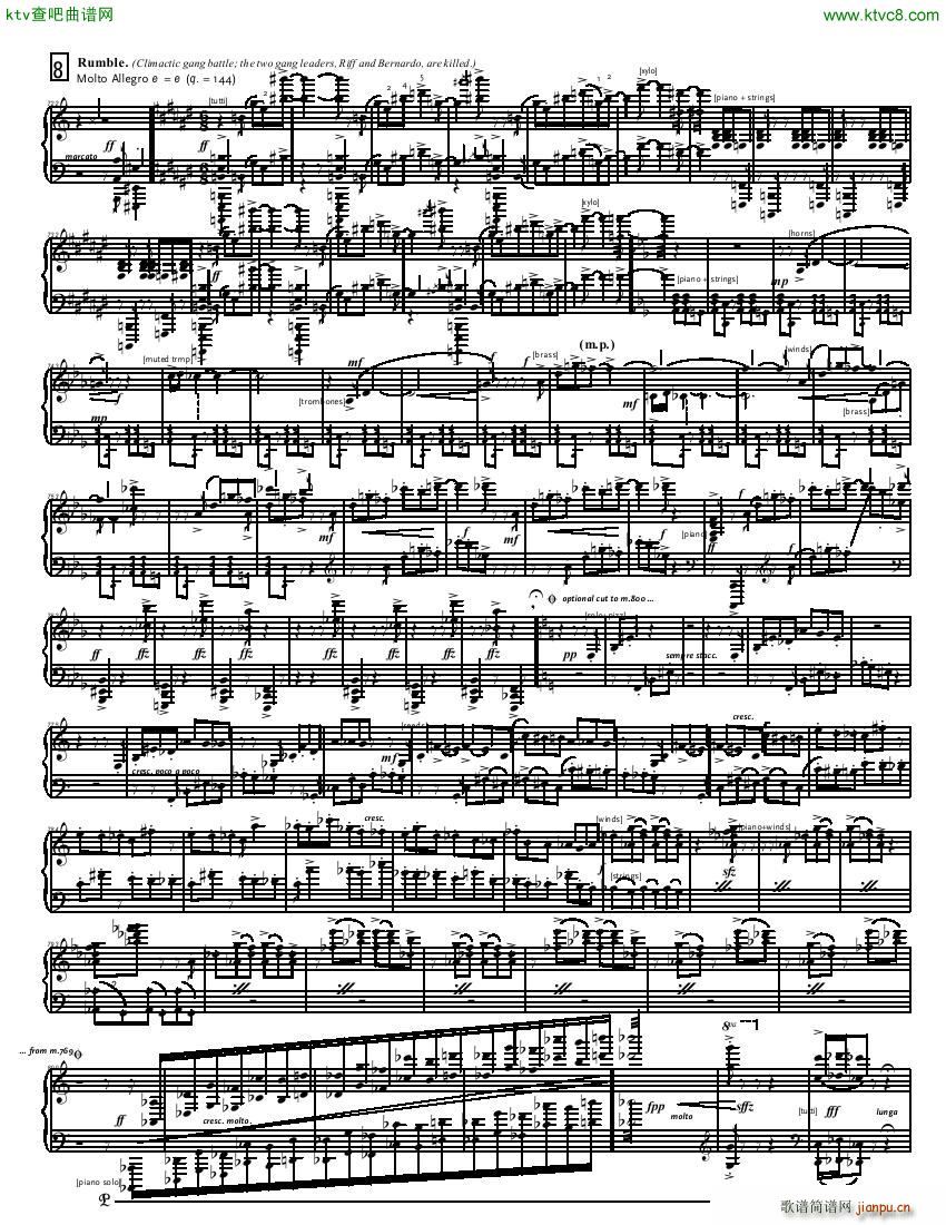 Bernstein Hawley Symphonic Dances from WSS(V)23