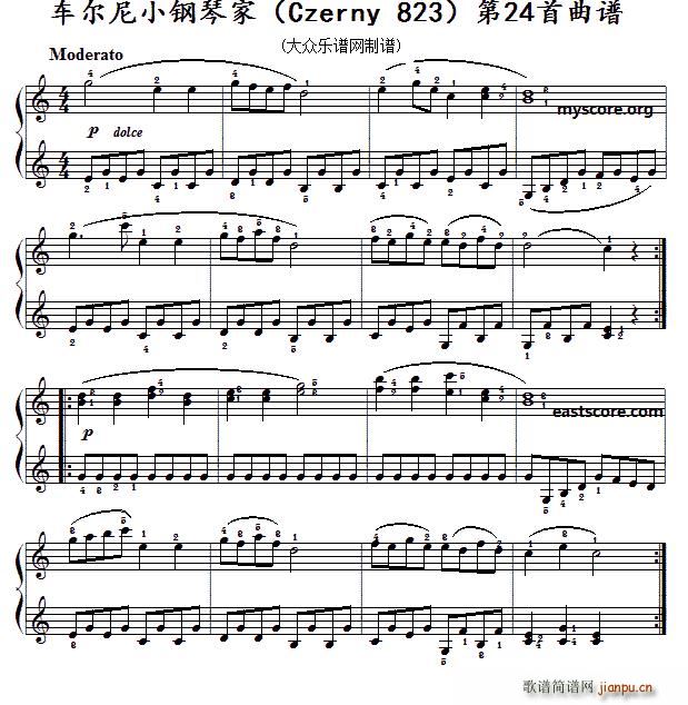 ܇(ch) Сټ Czerny 823 24 ʾ(V)1