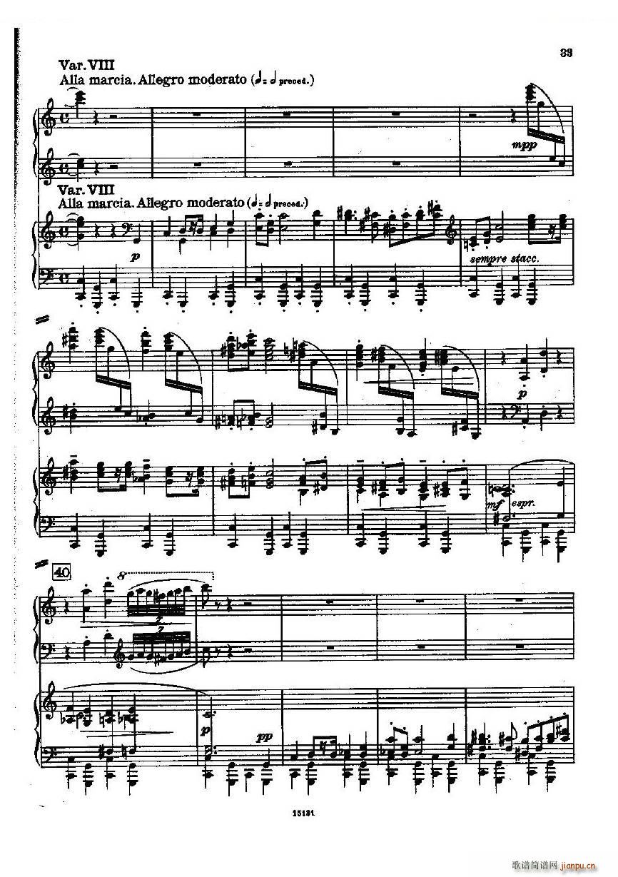 Dohnanyi Variations Nursery Rhyme Op25 һ(V)33