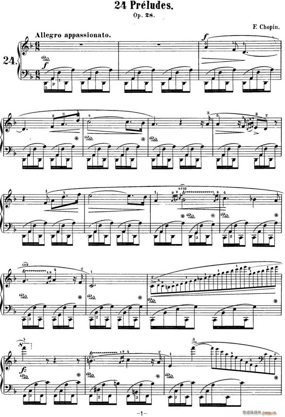 Ф 24ǰ Op 28 No 24 DС{(V)1