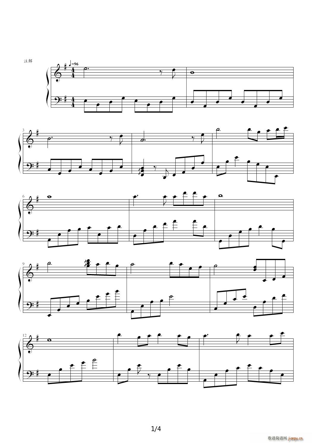 All the notes G{(V)1
