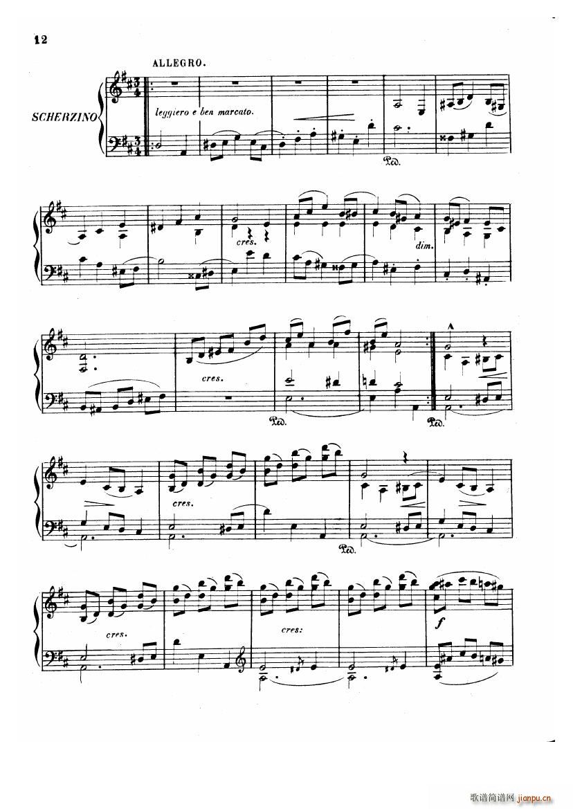 Albeniz op 72 Piano Sonata no 4(V)12