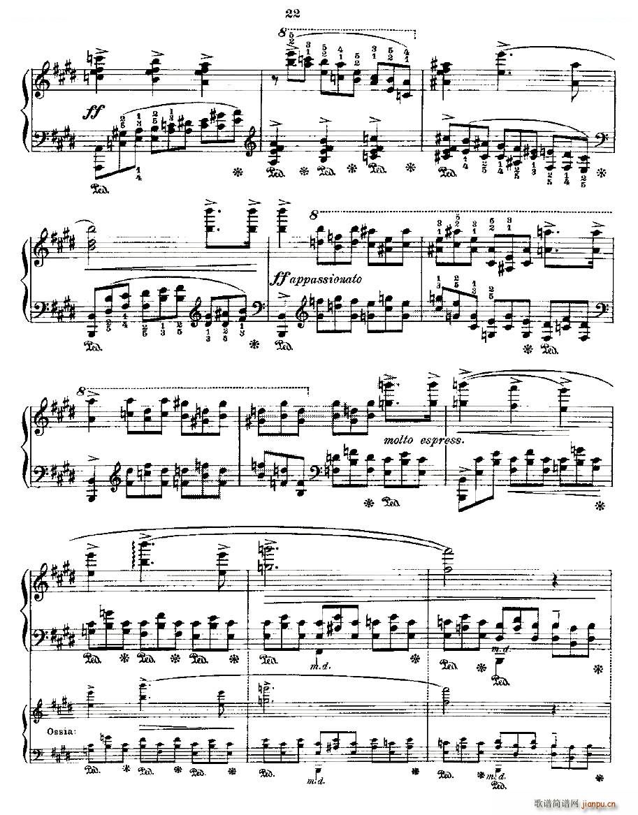 Ф  Fr Chopin Op 25 No5 1(V)6